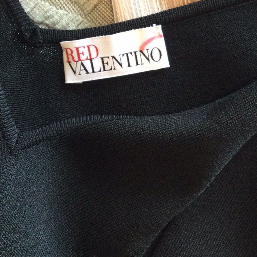 EW RED Valentino Embroidered knitted mini dress - Picture 8 of 10